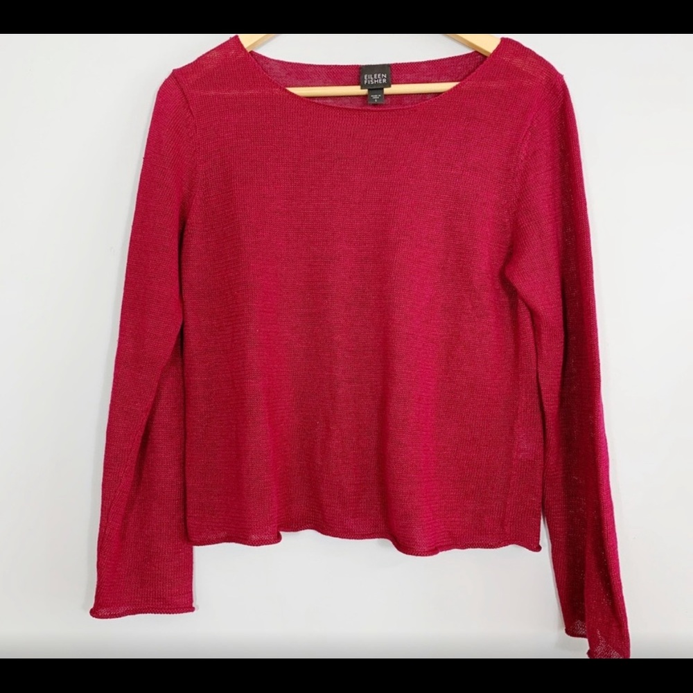 Two Eileen Fisher sweaters BOGO Buy one get 2nd 1/2 off Great fit & condition